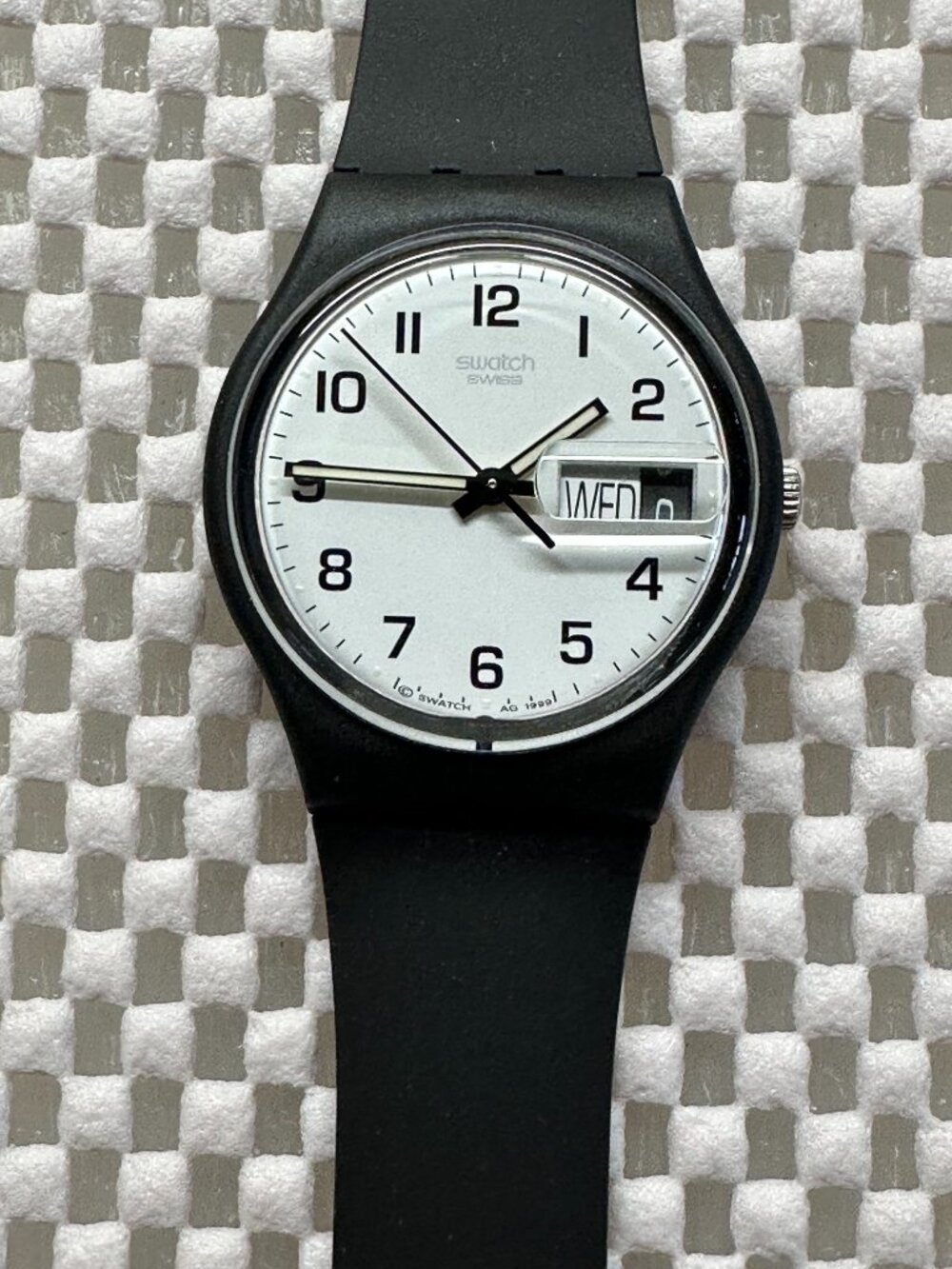 Swatch Watch Once Again GB743 Vintage 1999